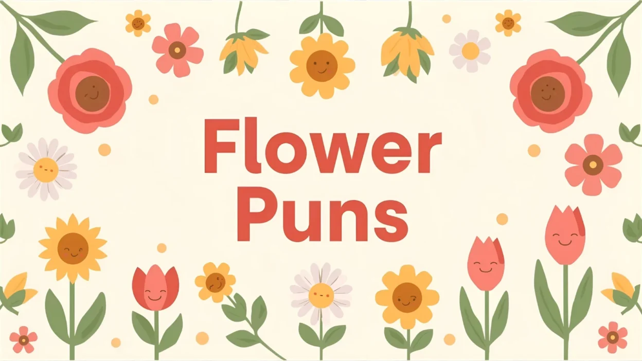 flower puns
