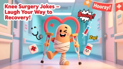 knee surgery jokes