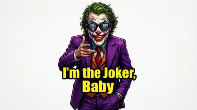 i'm the joker baby