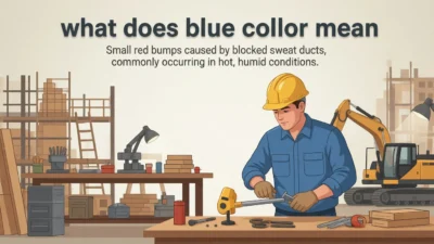 What Does Blue Collar Mean