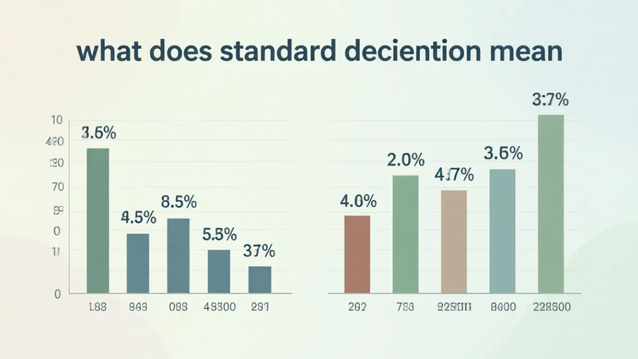 What Does Standard Deviation Mean