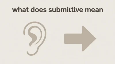 what does submissive mean