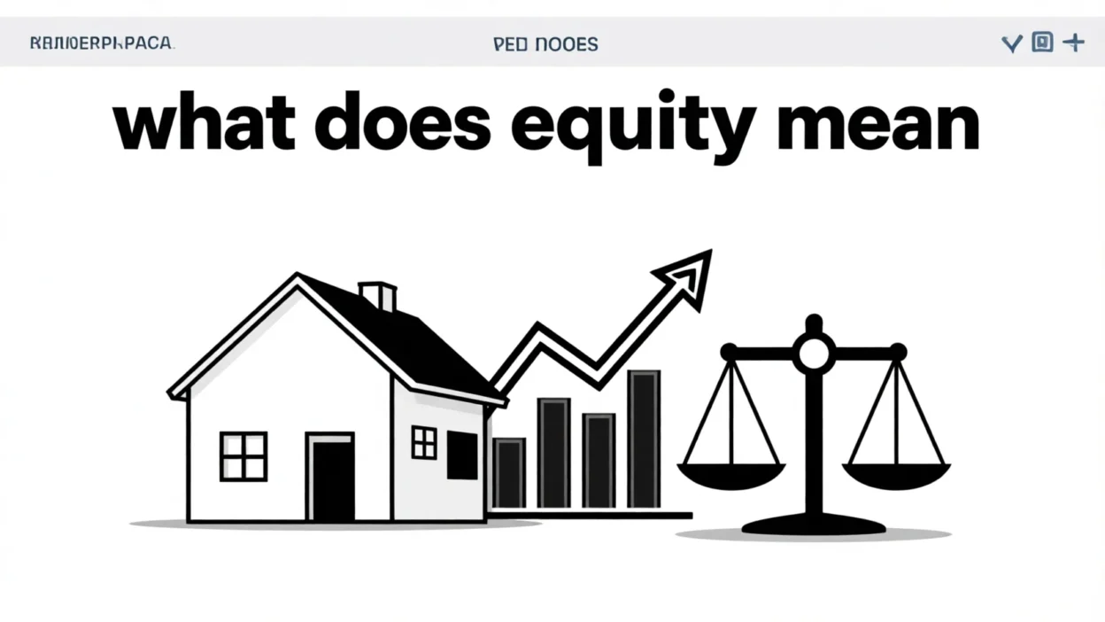 what does equity mean