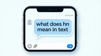 what does hn mean in text
