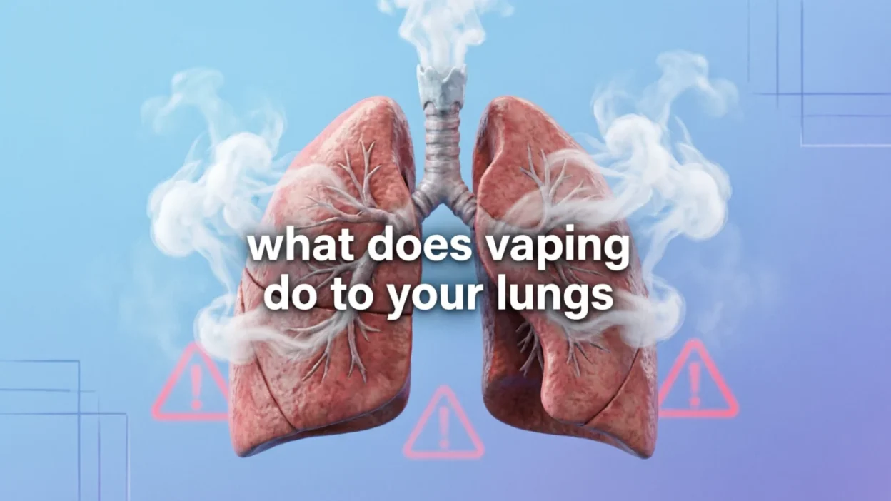 what does vaping do to your lungs