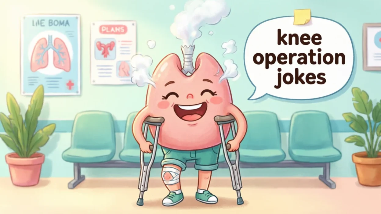 knee operation jokes